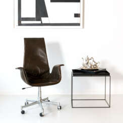 Knoll Tulip Chair 'FK 6727', Entwurf von Preben Fabricius (1931-1984) und Jorgen Kastholm (1931-2007)