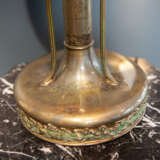 Jugendstil Tischlampe im Tiffany-Stil - photo 5