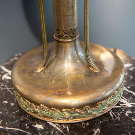 Jugendstil Tischlampe im Tiffany-Stil - фото 5