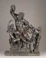 FRANZÖSISCHER BILDPLASTIKER GROSSFORMATIGE LAOKOON-GRUPPE (NACH ANTIKEM ORIGINAL)