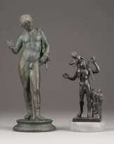 GIORGIO SOMMER STANDBILD DES PERSEUS UND ZWEI BACCHANTEN