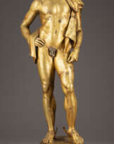 GIORGIO SOMMER STANDFIGUR DES PERSEUS (KOPIE NACH ANTIKEM VORBILD)