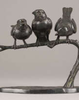 CARL WILHELM ROBRA DREI SPATZEN AUF EINEM AST