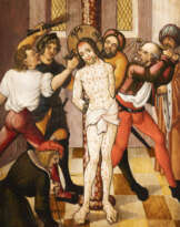 HANS LEONHARD SCHÄUFELEIN (WOHL WERKSTATT) GEISSELUNG CHRISTI