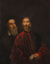 TIZIAN (EIGENTLICH: TIZIANO VECELLIO) (NACHFOLGER) HALBFIGURENBILDNIS TIZIANS UND ANDREA DEI FRANCESCHI