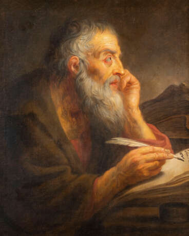 JAN LIEVENS (UMKREIS/SCHULE) APOSTEL PAULUS BEIM VERFASSEN DER HEILIGEN SCHRIFT - фото 1