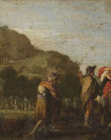 NIEDERLÄNDISCH-FLÄMISCHE SCHULE UM 1700 RUHE AUF DER FLUCHT NACH ÄGYPTEN