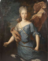 HYACINTHE (EIGENTLICH HYACINTHE-FRANCOIS-HORORÉ-MATHIAS-PIERRE MARTYR-ANDRÉ JEAN) RIGAUD (EIGENTLICH RIGAU Y ROS) (NACHFOLGER DES 19.JH.) DUCHESSE DE POITIES ALS DIANA