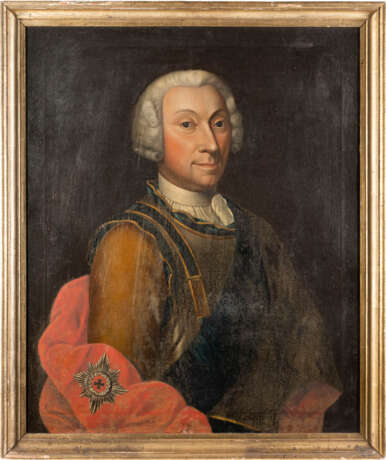 DEUTSCHER PORTRAITIST DES SPÄTEN 18. JH. FRIEDRICH KARL LUDWIG VON SCHLESWIG-HOLSTEIN-GLÜCKSBURG (1757-1816) - фото 2
