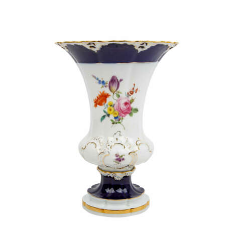 MEISSEN magnificent vase, 1st choice, 20th c. - фото 3