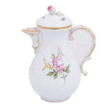 MEISSEN 15 coffee/tea service pieces 'floral decorations', 1st and 2nd choice, 20th c. - photo 2