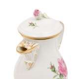 MEISSEN 20 service pieces 'Red Rose', 2nd choice, mostly after 1934. - Foto 5