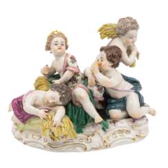 MEISSEN group of figures 'The Summer', 1st choice, before 1924.
