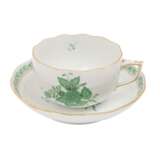 HEREND 49-piece breakfast service 'Apponyi green', 20th c. - Foto 8