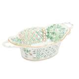 HEREND 8-piece set 'Apponyi green' and 'Indian basket green', 20th c.: - фото 9