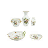 HEREND 5-piece set 'Rothschild', 20th c.: - фото 1