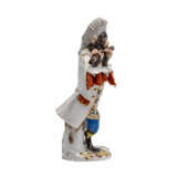 MEISSEN flute player from the monkey chapel, 20th c. - photo 4