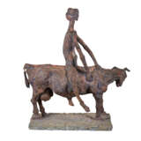 DE ANGELIS, GIOVANNI (1938, Ischia), 'Rider on cow', - photo 4