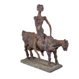 DE ANGELIS, GIOVANNI (1938, Ischia), 'Rider on cow', - photo 5