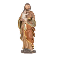 NAZARENER "Saint Joseph with Jesus boy".
