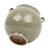 Pot with a handle made of ceramic. CHINA, 20th c., - Foto 6