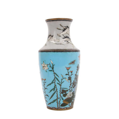 Fine cloisonné vase. JAPAN, Meiji period (1868-1912). - photo 5