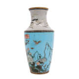 Fine cloisonné vase. JAPAN, Meiji period (1868-1912). - Foto 6