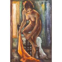 Painter of the 20th century "Female nude".