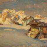 O'LYNCH OF TOWN, KARL (1869-1942), "Snowy mountain range near Mittenwald", - Foto 4