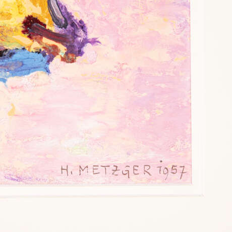 METZGER, HERMANN (1896-1971) "Still Life" 1957 - фото 3