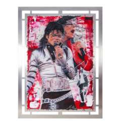 MEHN, MARCO (b. 1967), "King of Pop," Red Inspiration,