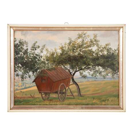 KORNBECK, JULIUS (1839-1920, Prof.), "Shepherd's Cart." - Foto 2