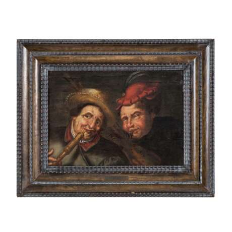 HUYS, Pieter; ATTRIBUIERT/UMKREIS (P. H.: also Huijs, 1519-1584), "Two Bagpipers." - Foto 2