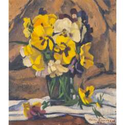 EBERHARD, HEINRICH (1884-1973), "Pansy in vase",