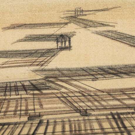 EGLAU, OTTO (1917-1988), "Mat Mudflat Landscape". - Foto 7