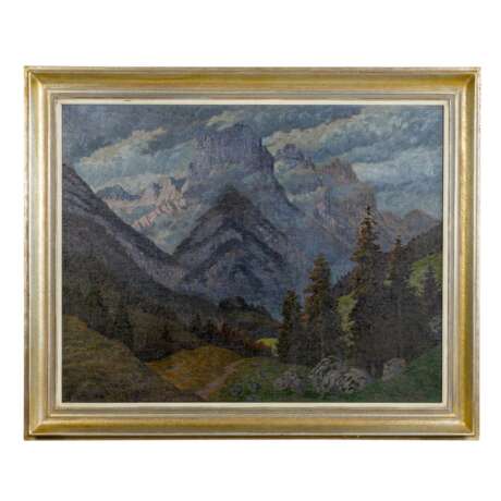 LANGNER, R. (painter 1st half 20th century), "Wilder Kaiser", - Foto 1