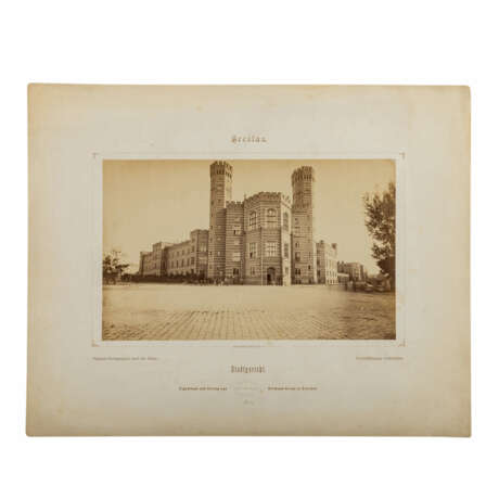 KRONE, HERMANN (Breslau 1827-1916 Laubegast), 2 photographs "Breslau", - photo 5
