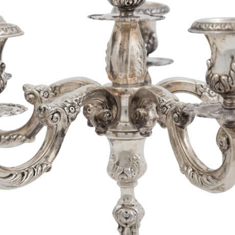 Candlestick, 6-flame, silver, 20th c. - Foto 5