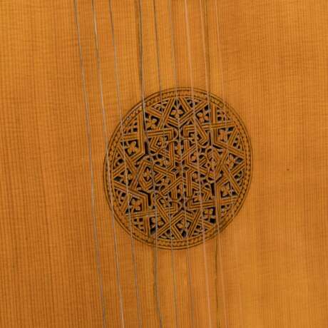 9-STRING BASS LUTE BY HERMANN HAUSER - photo 3