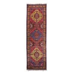 Oriental carpet gallery HAMADAN/IRAN, 20th century, 333x105 cm.