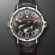 CHRISTOPHE CLARET, LIMITED EDITION PVD-COATED TITANIUM AND WHITE GOLD 'BACCARA' WITH STRIKING HAMMER, CATHEDRAL GONG, THREE CASINO GAMES, REF. OG009BCR09, NO. 8/9 - Auktionsarchiv