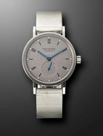NOMOS, LIMITED EDITION STAINLESS STEEL 'TANGENTE SPORT', REF. 501.S6, NB. 243/300 - photo 1