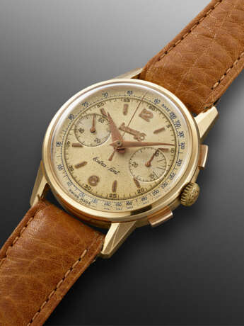 EBERHARD & CO, YELLOW GOLD CHRONOGRAPH 'EXTRA-FORT' - Foto 2