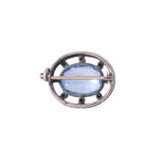 Brooch with sapphire ca. 3,3 ct - photo 2