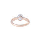 Solitaire ring with beautiful old cut diamond of ca. 1,2 ct, - photo 4