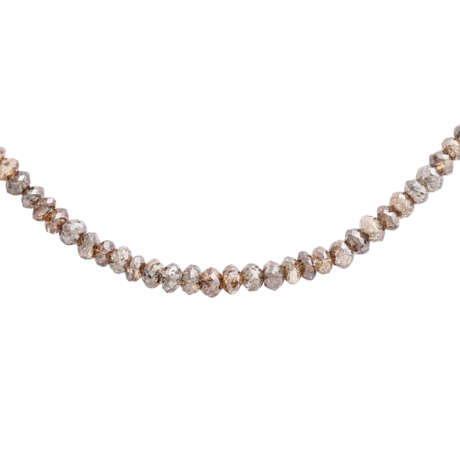 Necklace of brown diamonds, - photo 2
