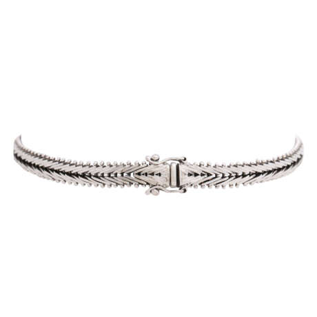 Bracelet with sapphires and diamonds, - photo 2