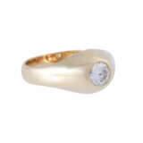 Solitaire ring with diamond of approx. 0.5 ct.., - Foto 1