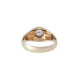 Solitaire ring with diamond of approx. 0.5 ct.., - Foto 4