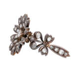 Historism pendant "Flower" with diamonds - photo 3